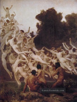 Les Oreades 1902 William Adolphe Bouguereau Nacktheit Ölgemälde